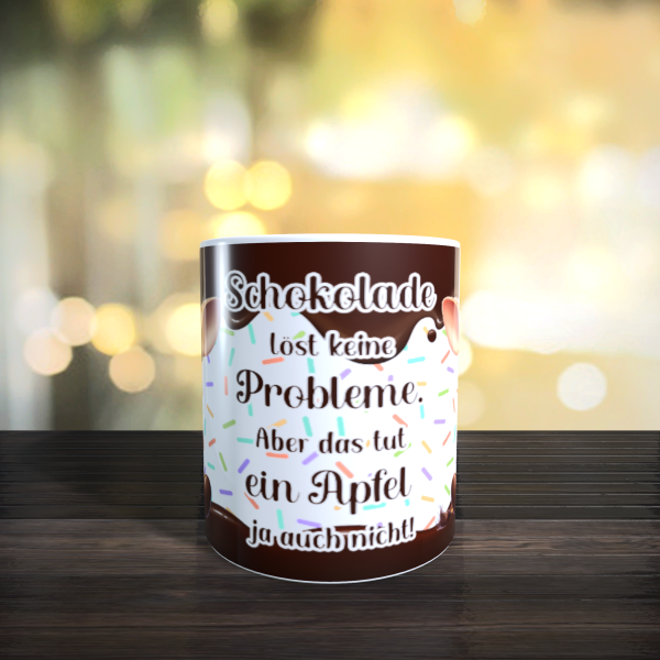 Keramiktasse " Schokolade "